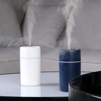 Diffuseur d'huiles essentielles portable USB mini ultrasonique à brume fraîche avec lumières LED, humidificateur d'air de bureau de haute qualité pour voitures et maison, aromathérapie