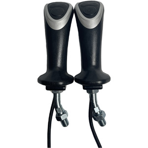 Poignée de levier de commande Hyundai en acier inoxydable pour excavatrices R60 150 200 215 225-9 - Product Image 1