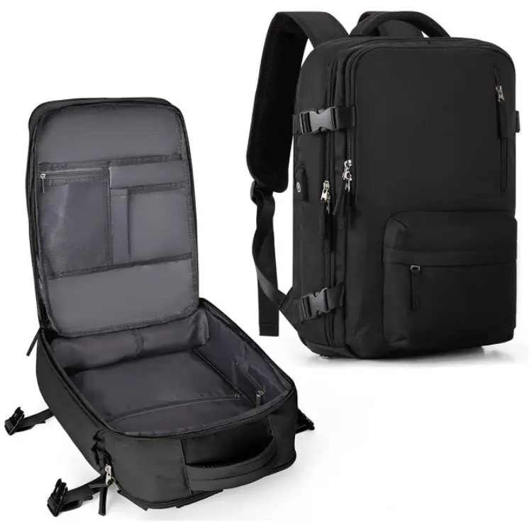 Custom Designer Back Pack Laptop Rucksack Travel Packsack Bag Black Backpack For Women Men
