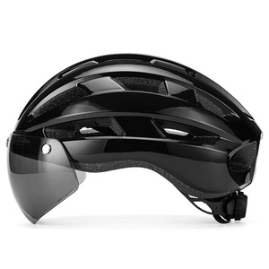 Casco de <span class=keywords><strong>Ciclismo</strong></span> de Montaña ODM y OEM <span class=keywords><strong>con</strong></span> Visera Integrada y Luz Trasera, Casco de Bicicleta de Montaña <span class=keywords><strong>con</strong></span> Luz LED y <span class=keywords><strong>Gafas</strong></span> - Product Image 1