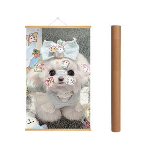 High Quality DIY Modern Wooden Poster <strong>Hanger</strong> Customized Magnetic Picture Painting Frame Movable Function Wooden Picture Frame - Product Image 5