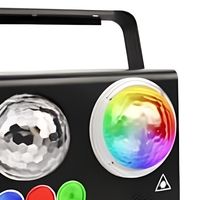 XS-W605 Projecteur laser 4-en-1 DMX512 à effets de faisceau coloré pour DJ, soirées et spectacles sur scène