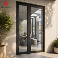 Puerta Batiente de Aluminio Personalizada, Impermeable y con Rotura de Puente Térmico