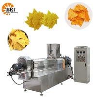 Ligne de production entièrement automatique pour snacks croustillants Bugles, chips triangulaires au maïs et autres produits de friture
