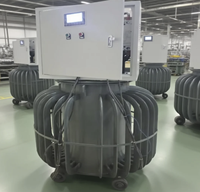 Stabilisateur triphasé immergé dans l'huile d'Avr 1500kva 380v de tension avec l'affichage numérique mené
