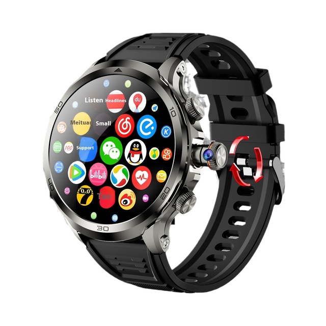 H19 HD AMOLED Smart Watch 5G Full Network Bluetooth Information Push Reloj Inteligente with Camera IP68 Waterproof Montre