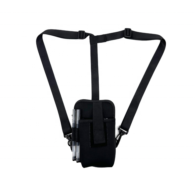 QR Scanner Chest Storage Harness Holster Mobile Computer Handheld Barcode Scanner Holder Carrying Case Storage Pouch