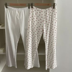 2026 Brandy BM <span class=keywords><strong>Pantalones</strong></span> Casuales de Mujer Estilo Vintage con Estampado de Oso Talla Única Largos de Primavera Nueva Cintura Elástica Versátil - Product Image 2