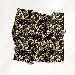 ผ้าพันคอผ้าไหมผืนใหญ่ออกแบบได้ตามต้องการ - Product Image 4