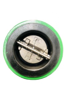 Valvola di ritegno a doppia valvola di ritegno a doppia piastra a disco singola doppia valvola di Non ritorno Wafer valvola di ritegno DN50-DN1200 acqua - Product Image 5
