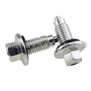Magnetic Drain <b>Plug</b> Bolt 11518377 For Buick Chevrolet Cadillac Ford Vehicles - Product Image 2