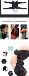 Flexible Sports Training Squat <b>Knee</b> Brace Power Lift Booster Joint Support Spring Stabilizer Pad Professional Protection - Product Image 3