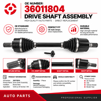 Arbre d'entraînement avant gauche complet 36011804 pour Volvo – Pièces de rechange pour transmission automatique
