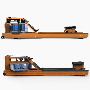 Máquina <span class=keywords><strong>de</strong></span> <span class=keywords><strong>Remo</strong></span> Plegable <span class=keywords><strong>de</strong></span> Madera <span class=keywords><strong>para</strong></span> el Hogar: Monitor Ajustable y Aplicación Bluetooth, Equipo <span class=keywords><strong>de</strong></span> Ejercicio Cardiovascular <span class=keywords><strong>para</strong></span> Interiores - Product Image 3