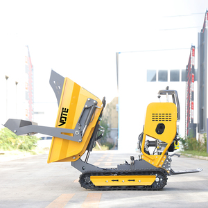 Free Shipping Crawler Mini <b>Dumper</b> 500kg 800kg Farm Garden Hydraulic Engine Mini <b>Tracked</b> <b>Dumper</b> Truck for Sale - Product Image 3