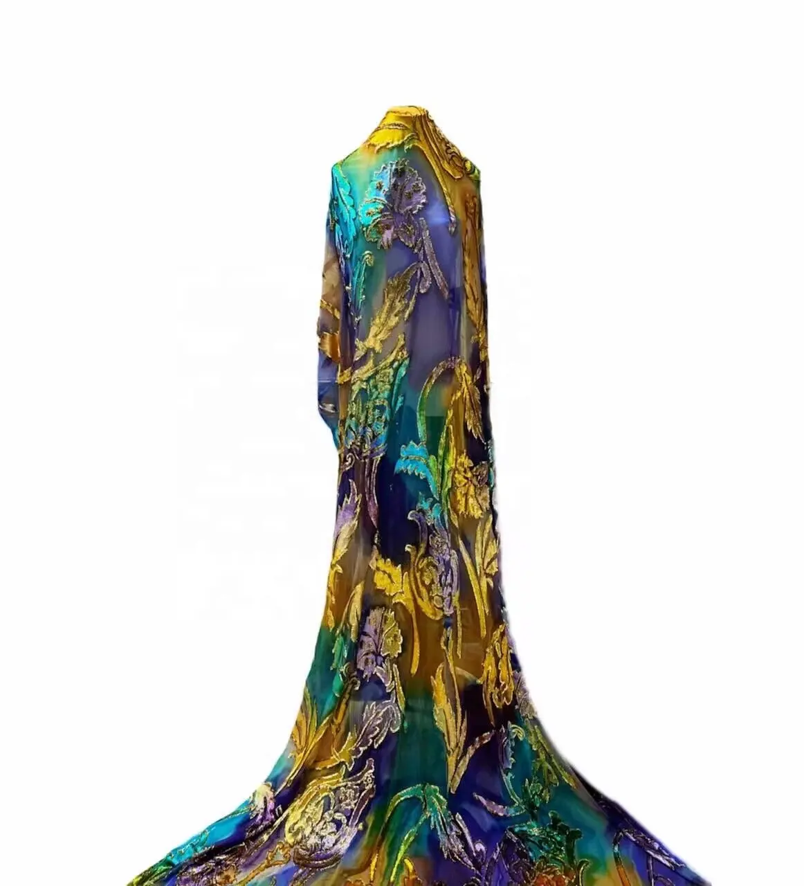 Beautiful designs somali dirac silk velvet fabric