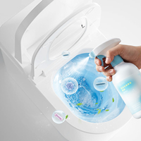 Nettoyant écologique pour salle de bain en verre et carrelage, éliminateur de calcaire et de rouille, rehausseur de brillance, non agressif, pour usage domestique