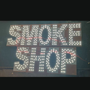 Logo personalizzato 3D LED insegna al Neon multicolore acrilico lettere con il <span class=keywords><strong>tuo</strong></span> <span class=keywords><strong>nome</strong></span> per la pubblicità esterna per Mall & Park - Product Image 5