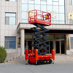 Plataforma elevadora para discapacitados Plataforma elevadora de escalera eléctrica usada Plataforma portátil Elevador de andamio eléctrico - Product Image 2