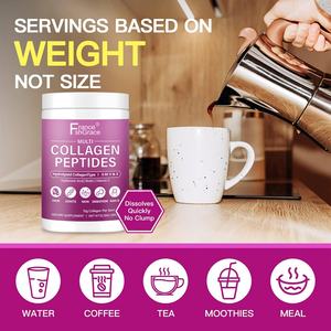 Péptidos de Colágeno Múltiple en Polvo que Favorecen el Envejecimiento Saludable y te Dejan con una Apariencia Radiante, Suplemento de Péptidos de Colágeno Múltiple - Product Image 3