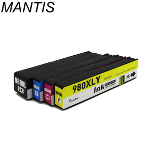 Recharge de couleur compatible MANTIS pour cartouche avec garantie de 12 mois et qualité A+ pour <span class=keywords><strong>HP</strong></span> 980XL DeskJet <span class=keywords><strong>2600</strong></span> - Product Image 1