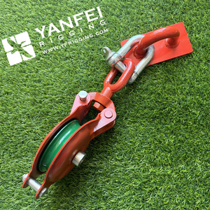 גלגלת כבל פלדה בודדת להרמה ותלייה - Product Image 4