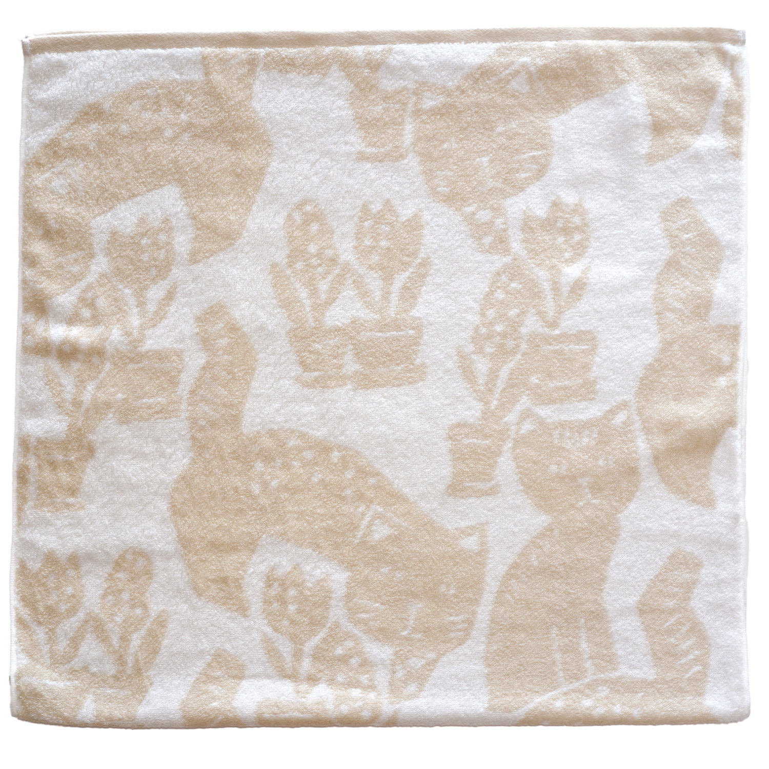 Towel_Cat ใบหน้า (สีเบจ)