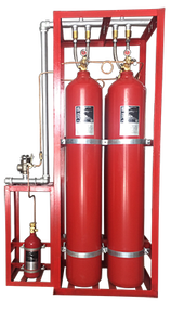 ทำความสะอาดตัวแทนอัตโนมัติ IG541ก๊าซเฉื่อย Inergen ระบบดับเพลิง - Product Image 2