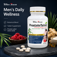 Suplemento Dietético para la Salud de la Próstata Masculina, Tabletas para Adultos, Extracto Botánico de Saw Palmetto, OEM, ODM, Marca Privada