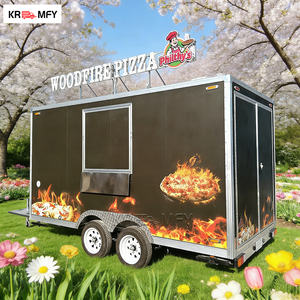 Équipement de cuisine complet DOT CE Square pour la préparation de glaces, café et pizzas, destiné aux commerces de rue et aux remorques de concession. - Product Image 2