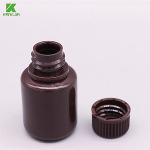 Botella de reactivo de plástico HDPE marrón ámbar de boca ancha graduada Sun <span class=keywords><strong>Trine</strong></span> de 8ml, 15ml, 30ml, 60ml, 125ml, 250ml, 500ml, 1000ml, con 3 años de garantía - Product Image 3