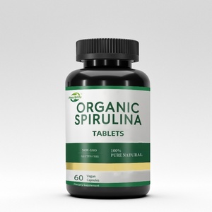 Suplemento de Espirulina, Tabletas de Espirulina Pura Natural en Polvo, Tabletas de Espirulina Orgánica de Alta Calidad - Product Image 1