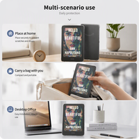 Kedatangan Baru Kindle 12th Gen 2026 Soft Tpu Clear Back Case Ultra-tipis 6Inch Transparan Akrilik Pelindung E-reader