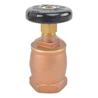 Yüksek Kaliteli Kurşunsuz Pirinç Köşe Valfi 1-1/4" Buhar Radyatörü Su Kesme Valfi