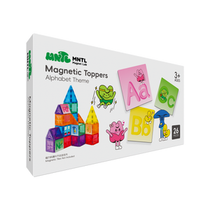 Mntl Bảng Chữ Cái Từ Tính Và Thẻ Flash Câu Đố 26Pcs Bảng Chữ Cái Từ Toppers Xây Dựng Khối Cho Trẻ Em Giáo Dục Sớm - Product Image 6