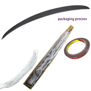 สำหรับ B9 B9.5ซีดาน S สไตล์คาร์บอนไฟเบอร์สปอยเลอร์ท้ายรถปีก2016-2023 - Product Image 6