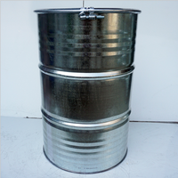 Baril de vapeur diesel, grand baril en fer forgé avec ouverture, seau fermé, tambour de 200l, nouveauté, livraison gratuite