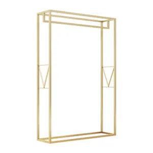 ชั้นวา<span class=keywords><strong>ง</strong></span>โชว์ชุดราตรีและชุ<span class=keywords><strong>ด</strong></span><span class=keywords><strong>ง</strong></span>านแต่ง<span class=keywords><strong>ง</strong></span>านสำหรับร้านถ่ายภาพสตู<span class=keywords><strong>ด</strong></span>ิโอ ชั้นวา<span class=keywords><strong>ง</strong></span>โชว์ชุดเดรสแบบแขวน <span class=keywords><strong>ด</strong></span>ีไซน์หรูหรา - Product Image 1