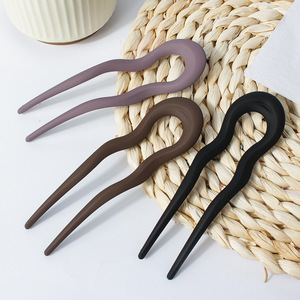 Horquillas para el Cabello en Forma de U, Herramientas de Peluquería, Pasadores de Plástico para Cola de Caballo, para Cabello Largo, Accesorios para el Cabello - Product Image 4