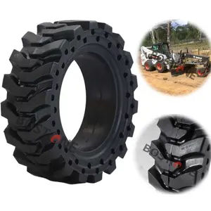 Skid Steer pneumatici solidi 10 16.5 10x16.5 12x16.5 12*16.5 10*16.5 14-17.5 16/70 16/70-20 20.5/70-20 385/65 per Bobcat pneumatici