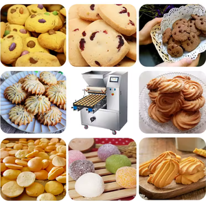 Machine électrique industrielle de fabrication de gâteaux gras à haute tasse faisant tomber la machine de remplissage de macaron de moulage de traitement de petits cupcakes 40 programmes - Product Image 4