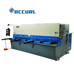 Accurl 4mm*2500 Hydraulic Shearing Steel Plate Cutting Machinery Steel Plate Shear