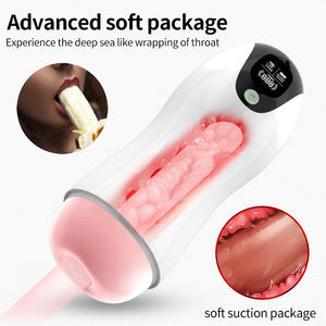 Elektrische Mannelijke Masturbator Cup <span class=keywords><strong>Vagina</strong></span> Massager Pocket <span class=keywords><strong>Pussy</strong></span> Stroker Seksspeeltjes Voor Mannen Handig Masturbatie Apparaat - Product Image 3