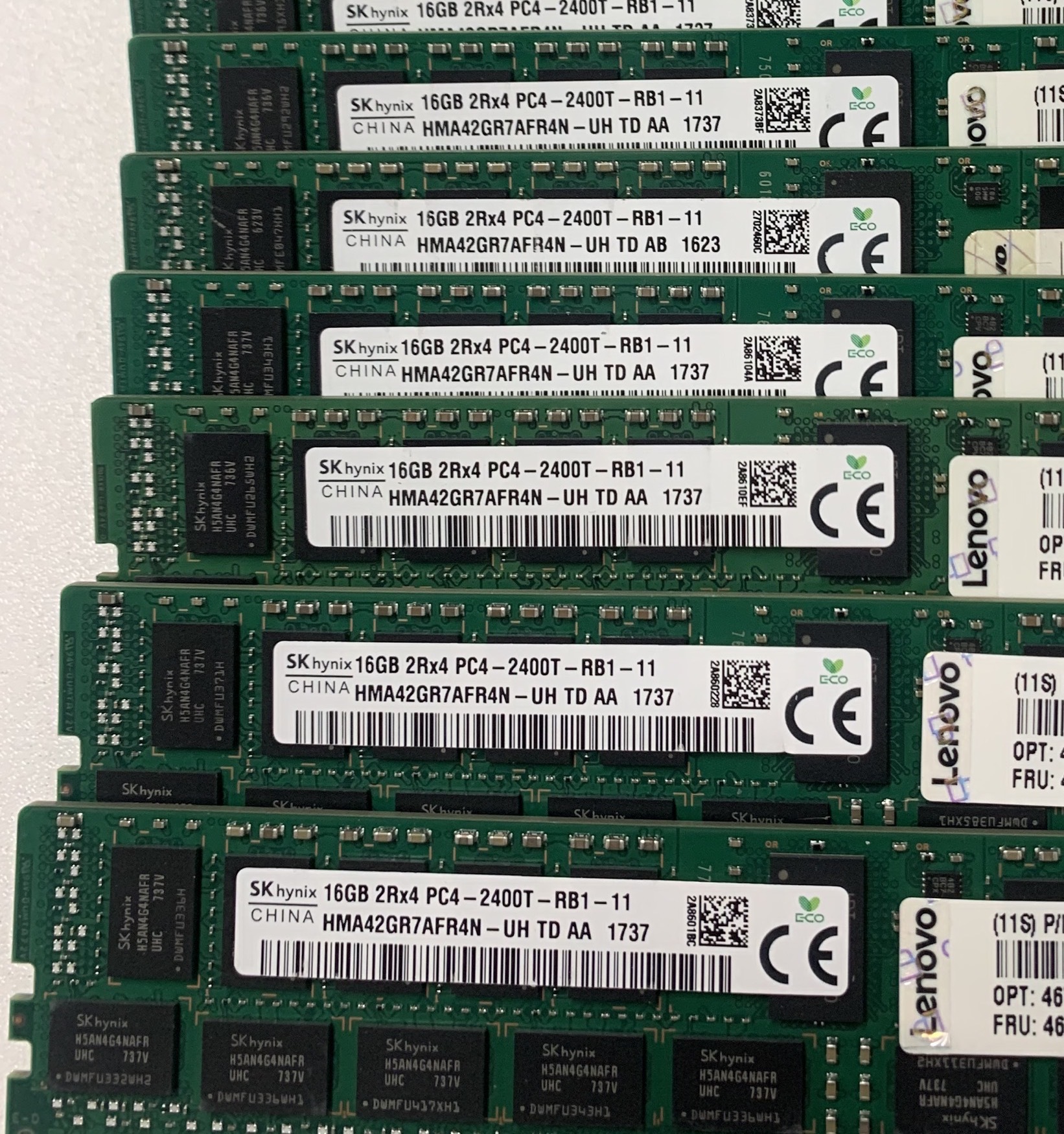 SK hynix 16GB 16G 1Rx4 PC4-2400T-RC2-11 DDR4 2400MHz Server Memory