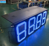 Module led d'affichage du prix de la station-service, haute qualité, format 16 pouces 8.888 8.889/10