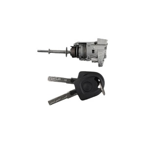 Volkswagen Car Door <b>Lock</b> Cylinder 1T0837167A With 2 <b>Keys</b> Steel Cylindrical <b>Lock</b> For Automotive Use - Product Image 1
