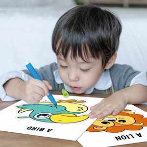 Kit d'activités créatives et artistiques DIY pour enfants : Peinture d'animaux marins et d'oiseaux, cadeau d'anniversaire, jeu d'activités créatives à domicile - Product Image 1