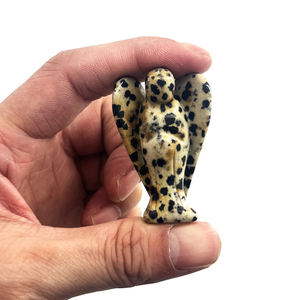 Estatuilla de piedras preciosas Estatuilla de Ángel guardián 2 Chakra Piedra preciosa para suministros de brujería - Product Image 1