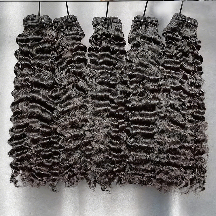 Raw Russian Human Hair Extensions Genius