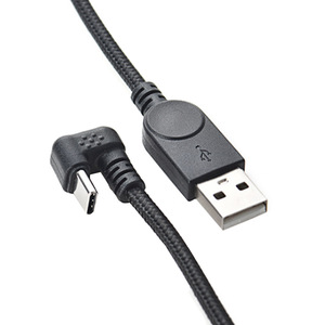 <b>Type</b> <b>C</b> To <b>Usb</b> Data <b>Charging</b> <b>Cable</b> 90 Degree Angle For Gaming Mobile Phone Tablet Tpe Tpr Material - Product Image 3
